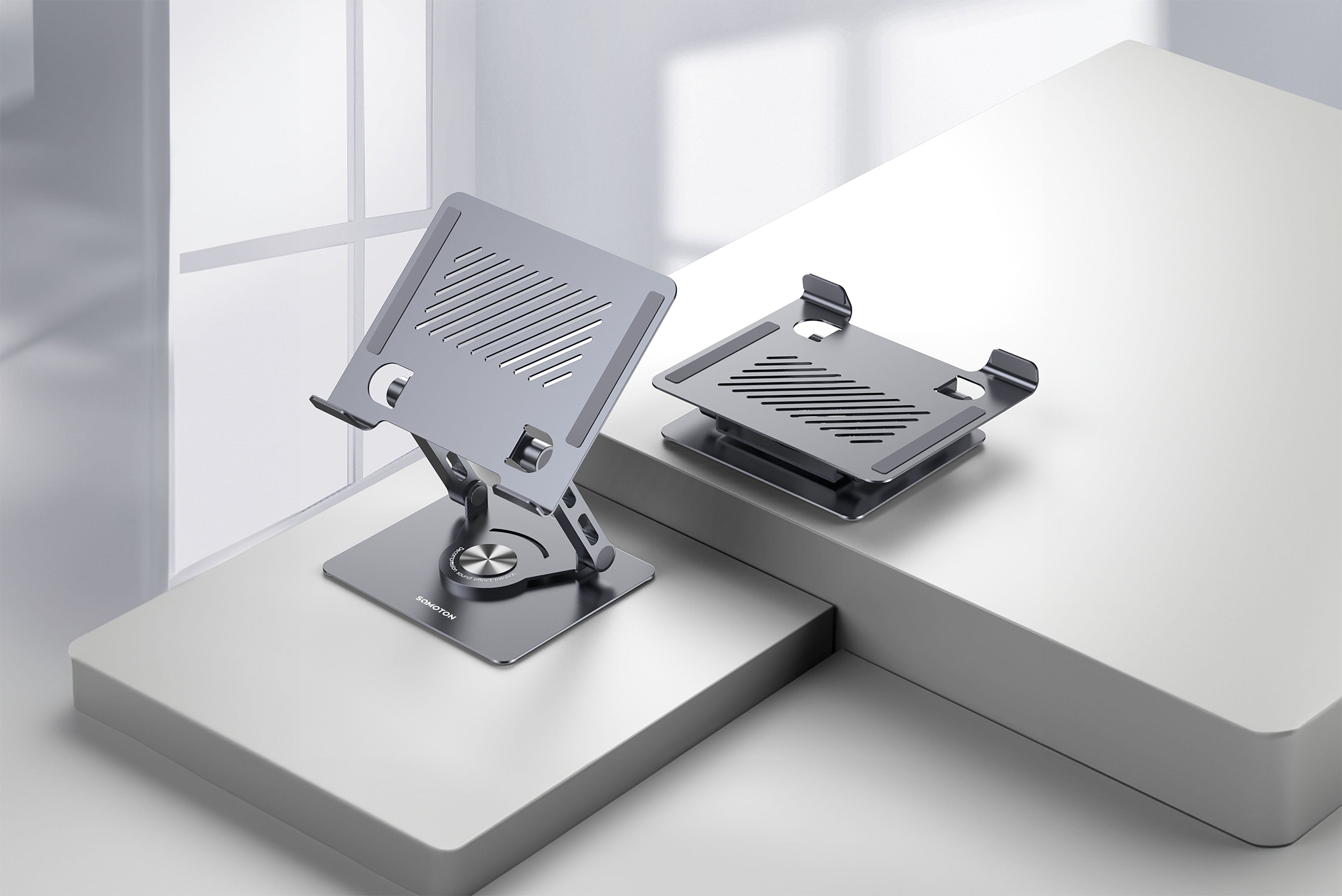 薩摩頓 SAMOTON SDTB-01 鋁合金旋轉平板增高支架