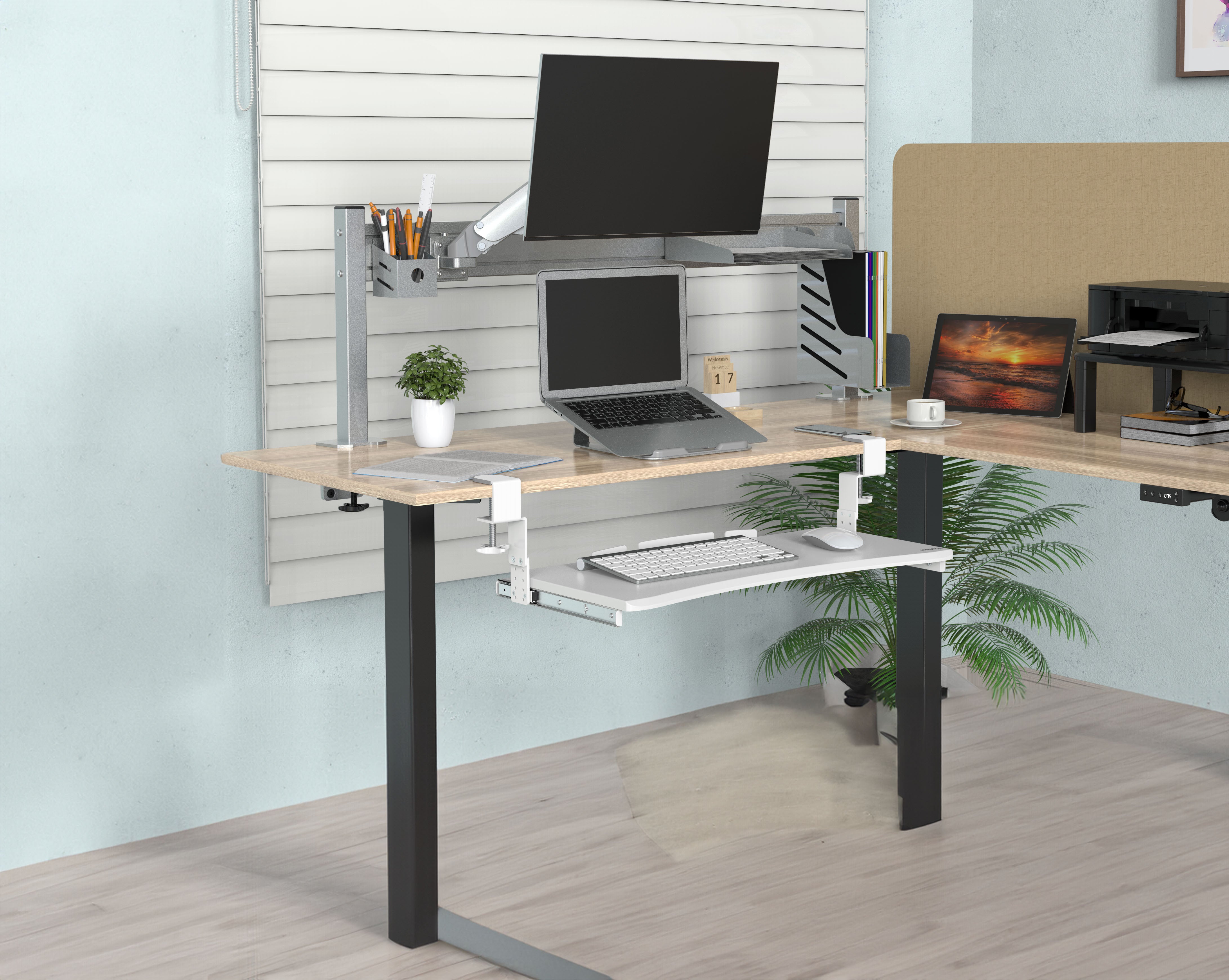 薩摩頓 SAMOTON KB-1 夾式電腦鍵盤托架