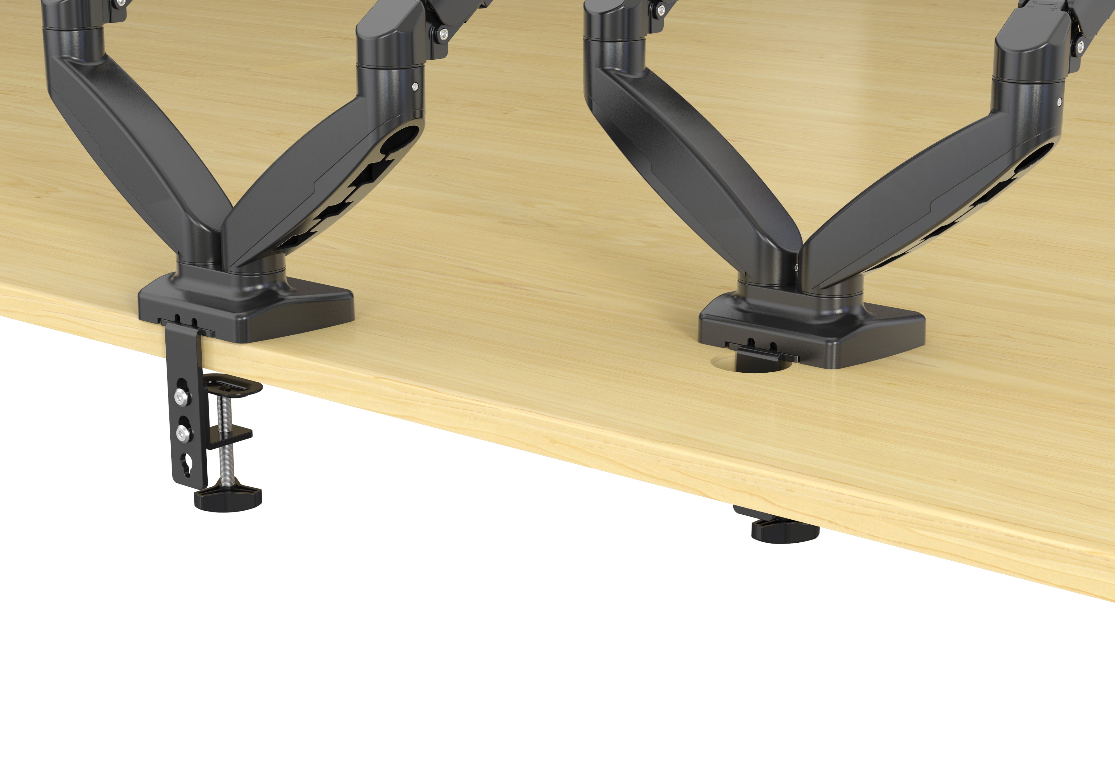 薩摩頓 SAMOTON MVO-2-2S 氣壓式雙螢幕支架