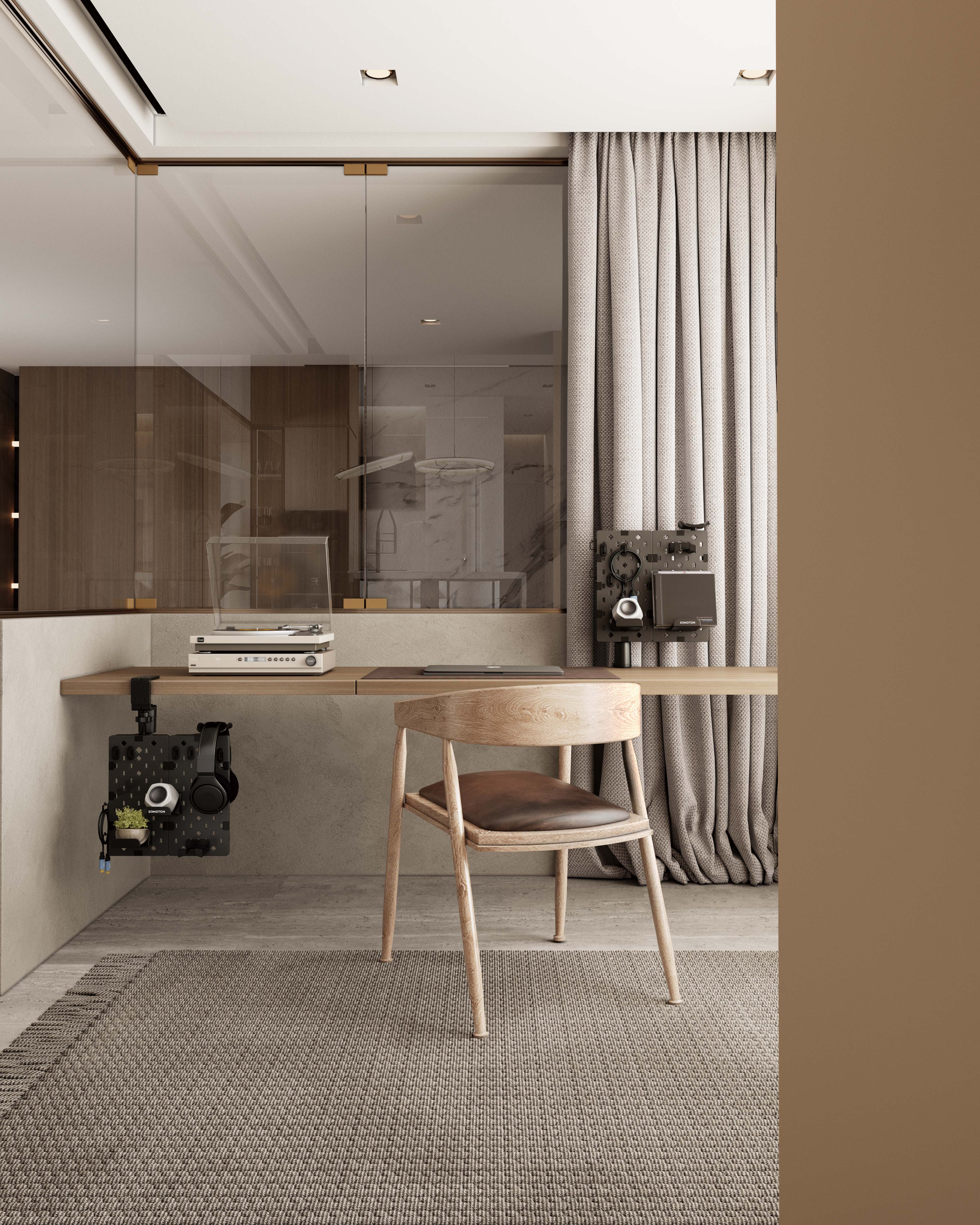 薩摩頓 SAMOTON MDB-2 旋轉收納洞洞板