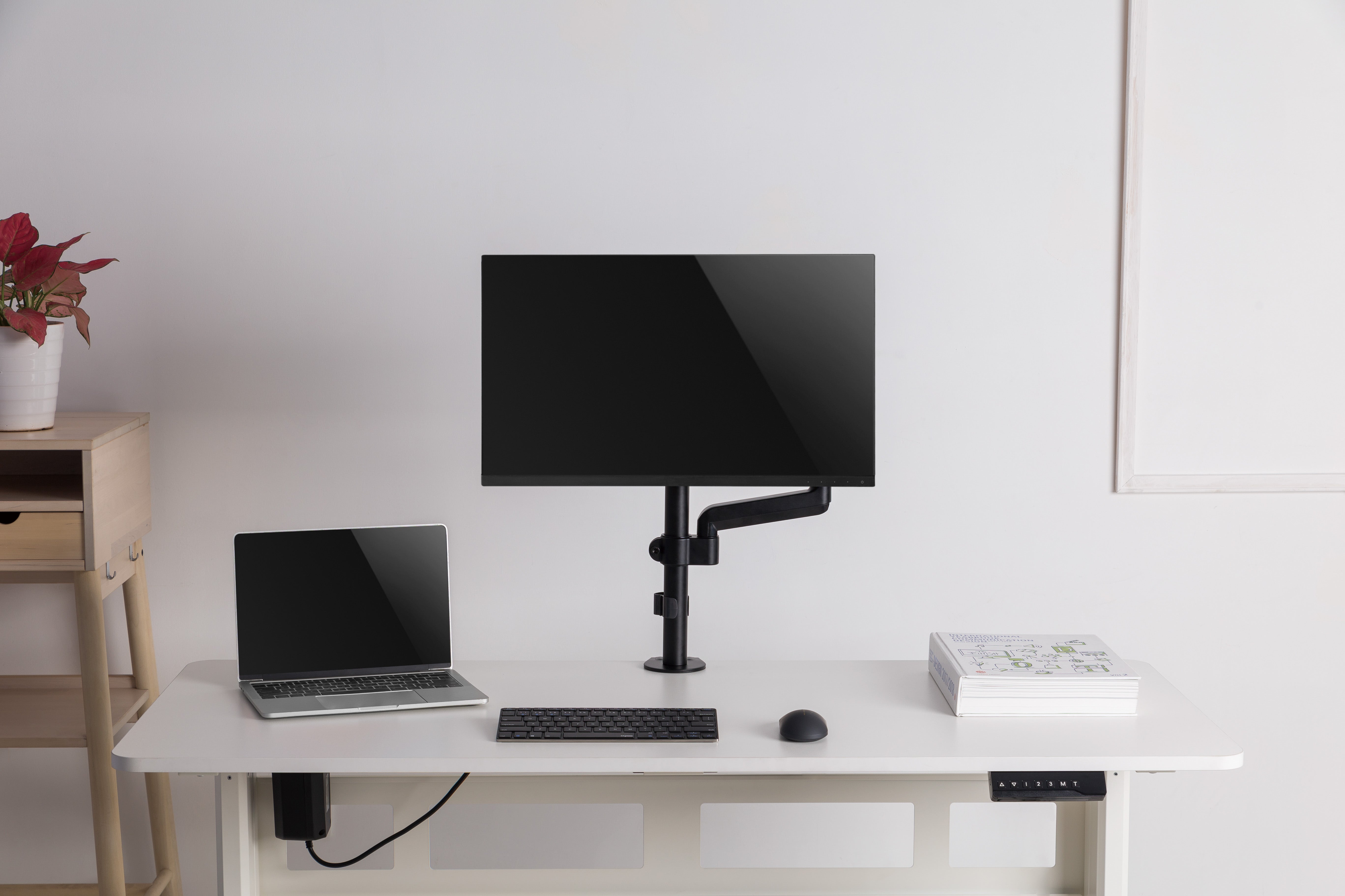 薩摩頓 SAMOTON MO-7-S1 中柱氣壓式螢幕支架