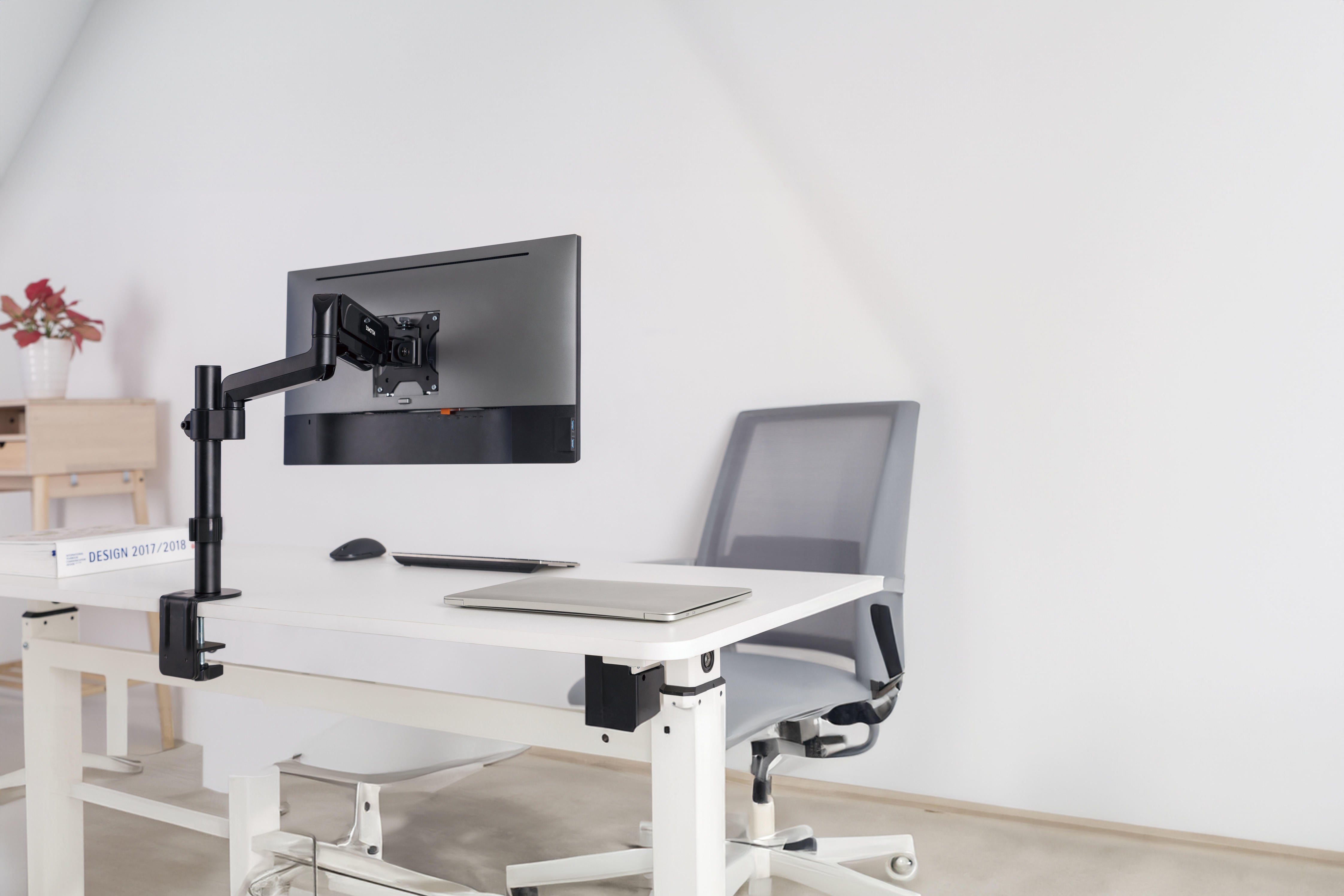 薩摩頓 SAMOTON MO-7-S1 中柱氣壓式螢幕支架