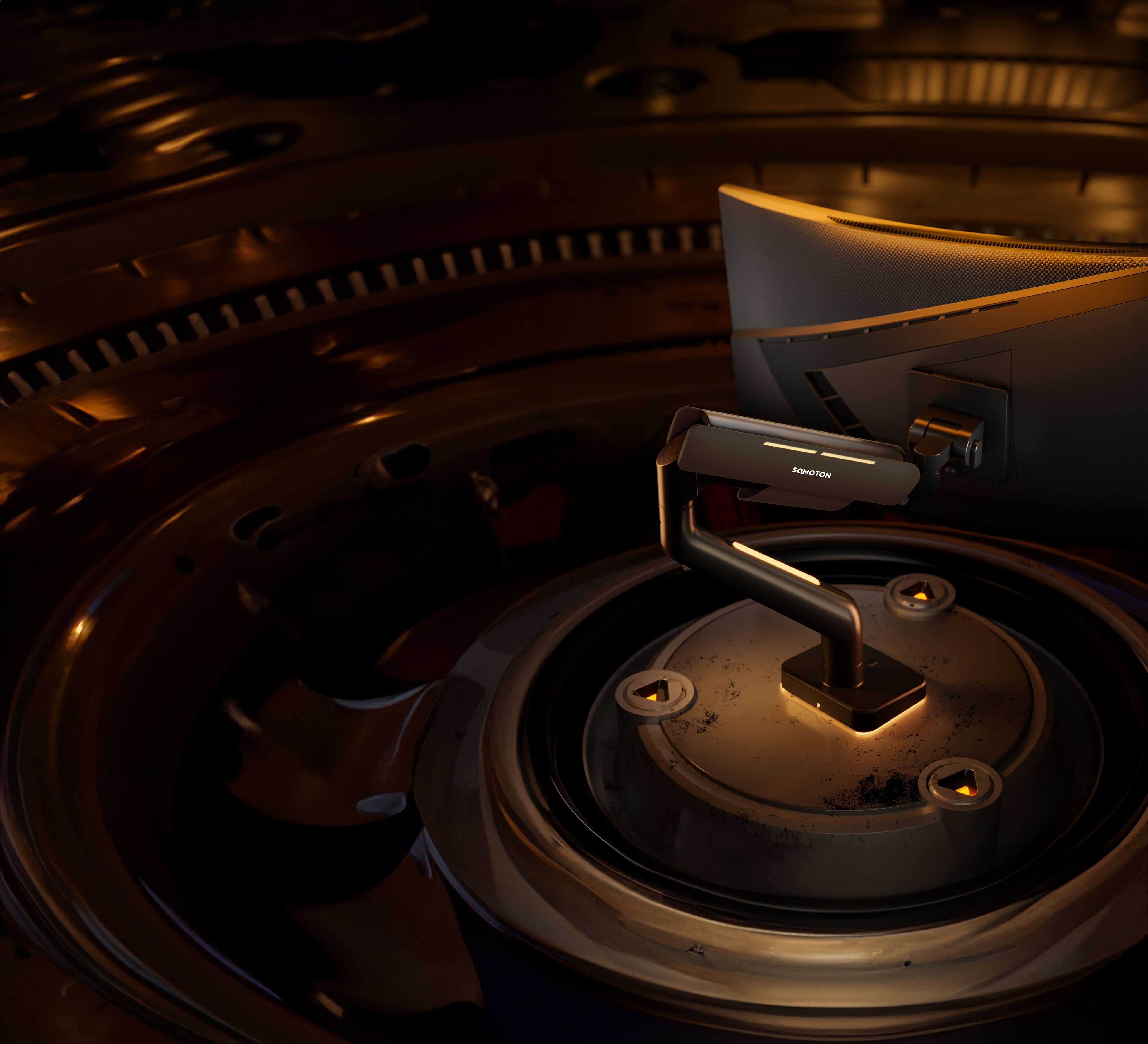 薩摩頓 SAMOTON MO-9-S1 RGB高承重螢幕支架