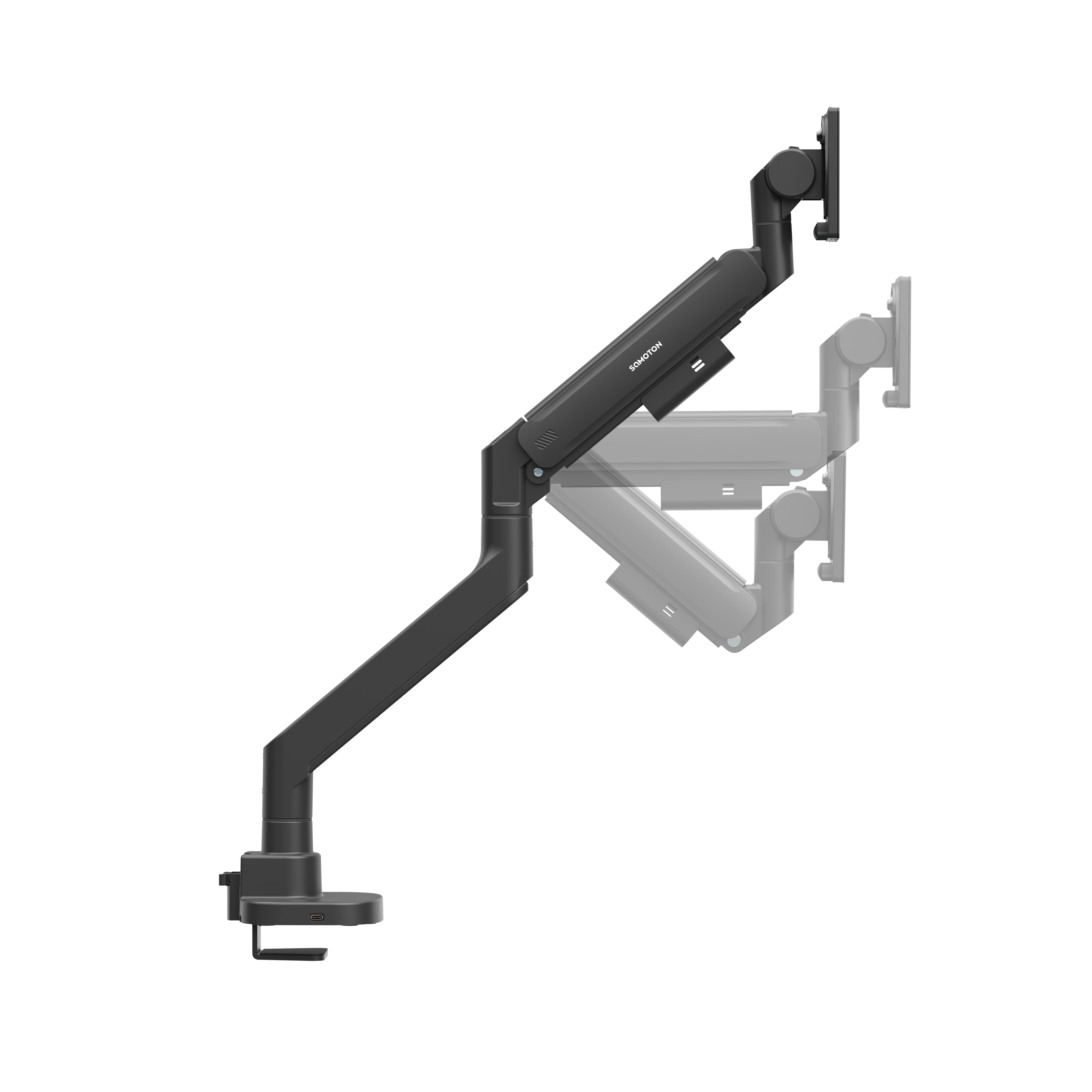 薩摩頓 SAMOTON SIGMA系列 MO-14-S1 氣壓式超高承重螢幕支架