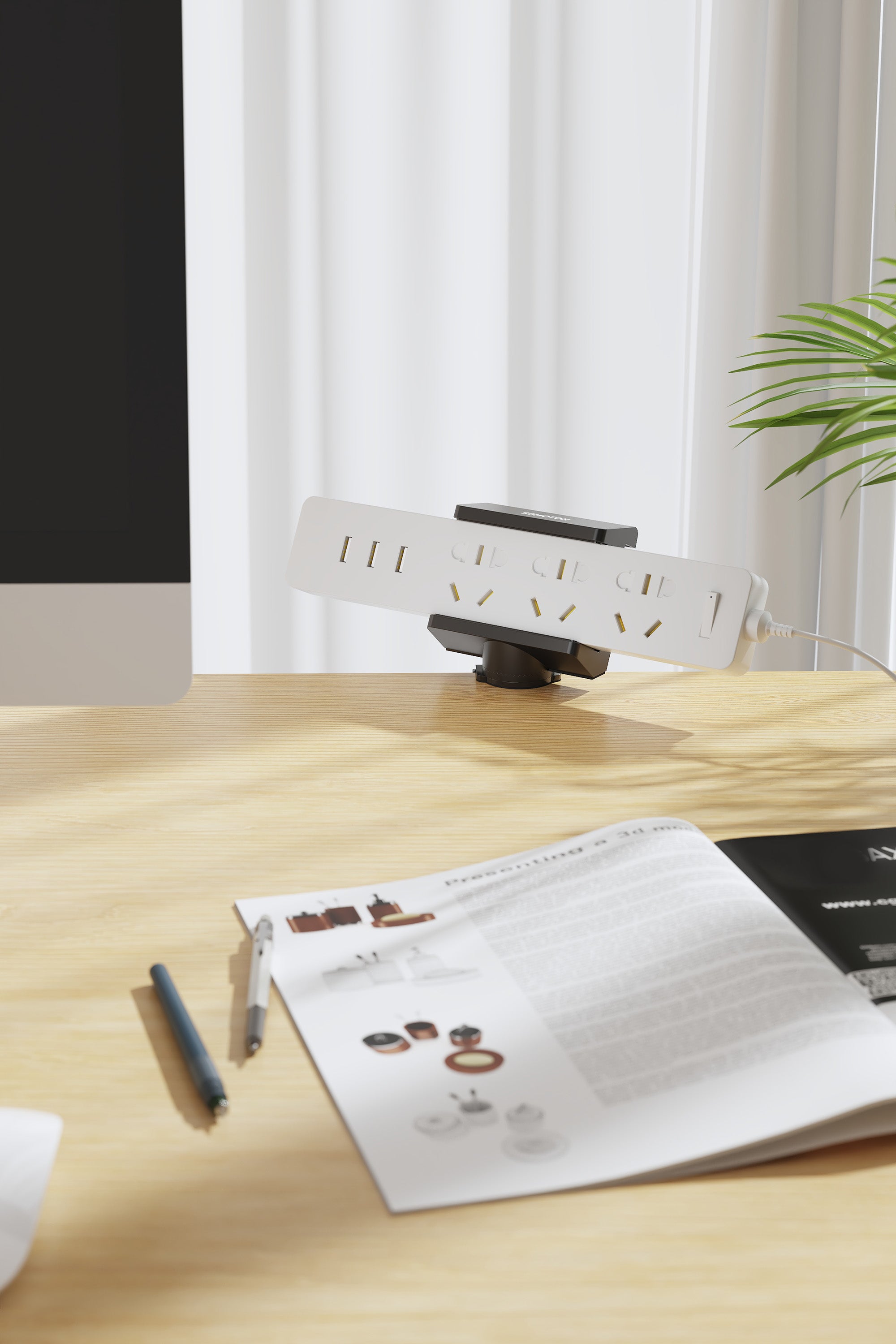 薩摩頓 SAMOTON MAO-25 夾桌式延長線夾