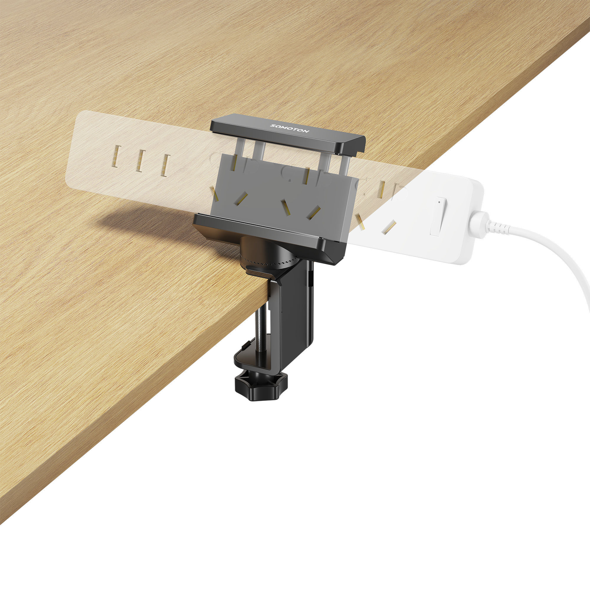 薩摩頓 SAMOTON MAO-25 夾桌式延長線夾