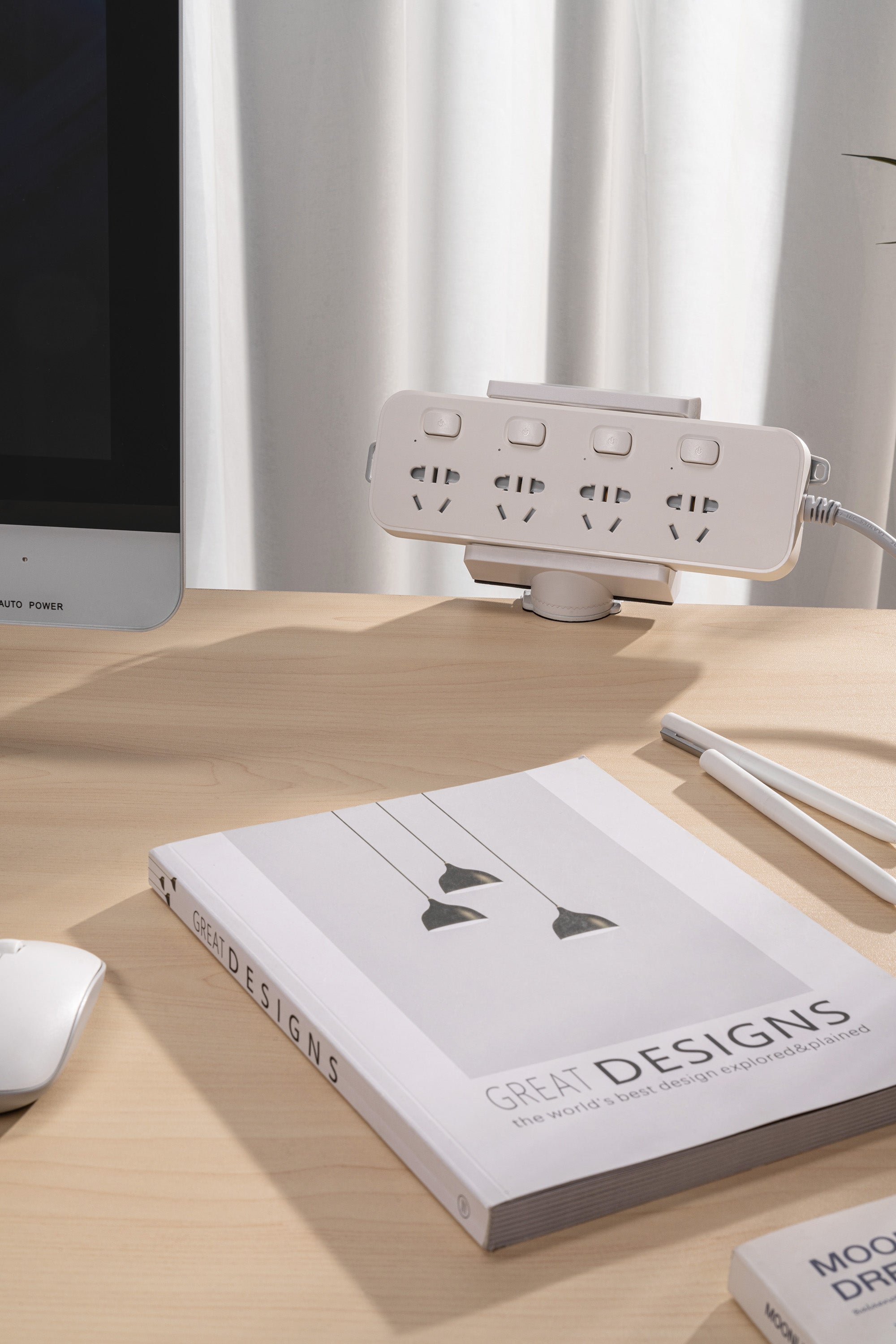 薩摩頓 SAMOTON MAO-25 夾桌式延長線夾