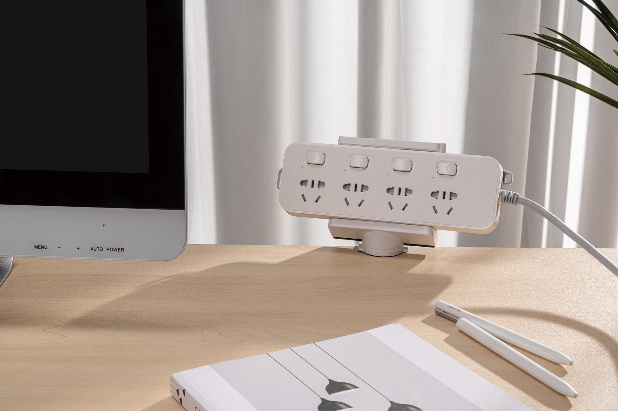 薩摩頓 SAMOTON MAO-25 夾桌式延長線夾