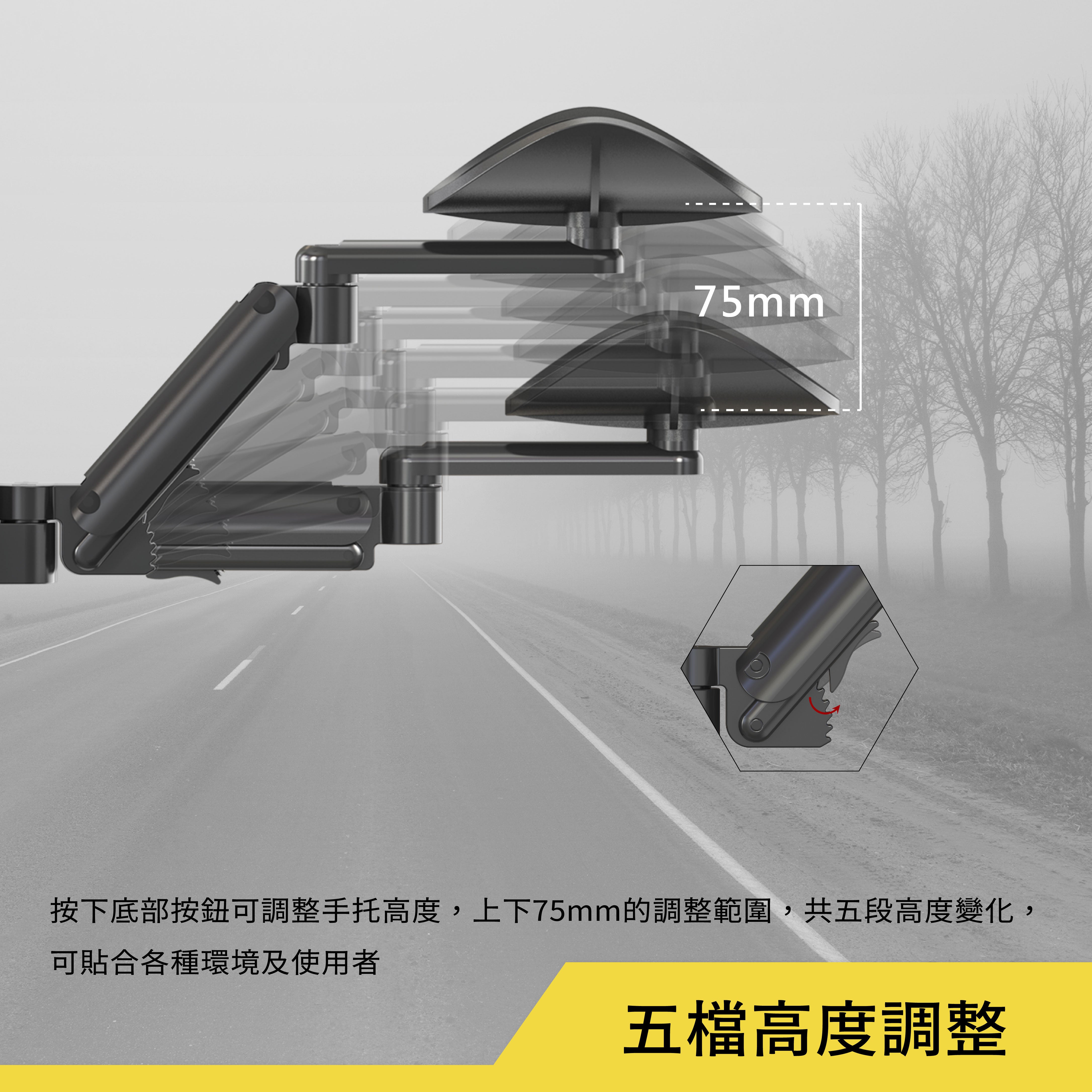 薩摩頓 SAMOTON VAO-1 電腦桌手托