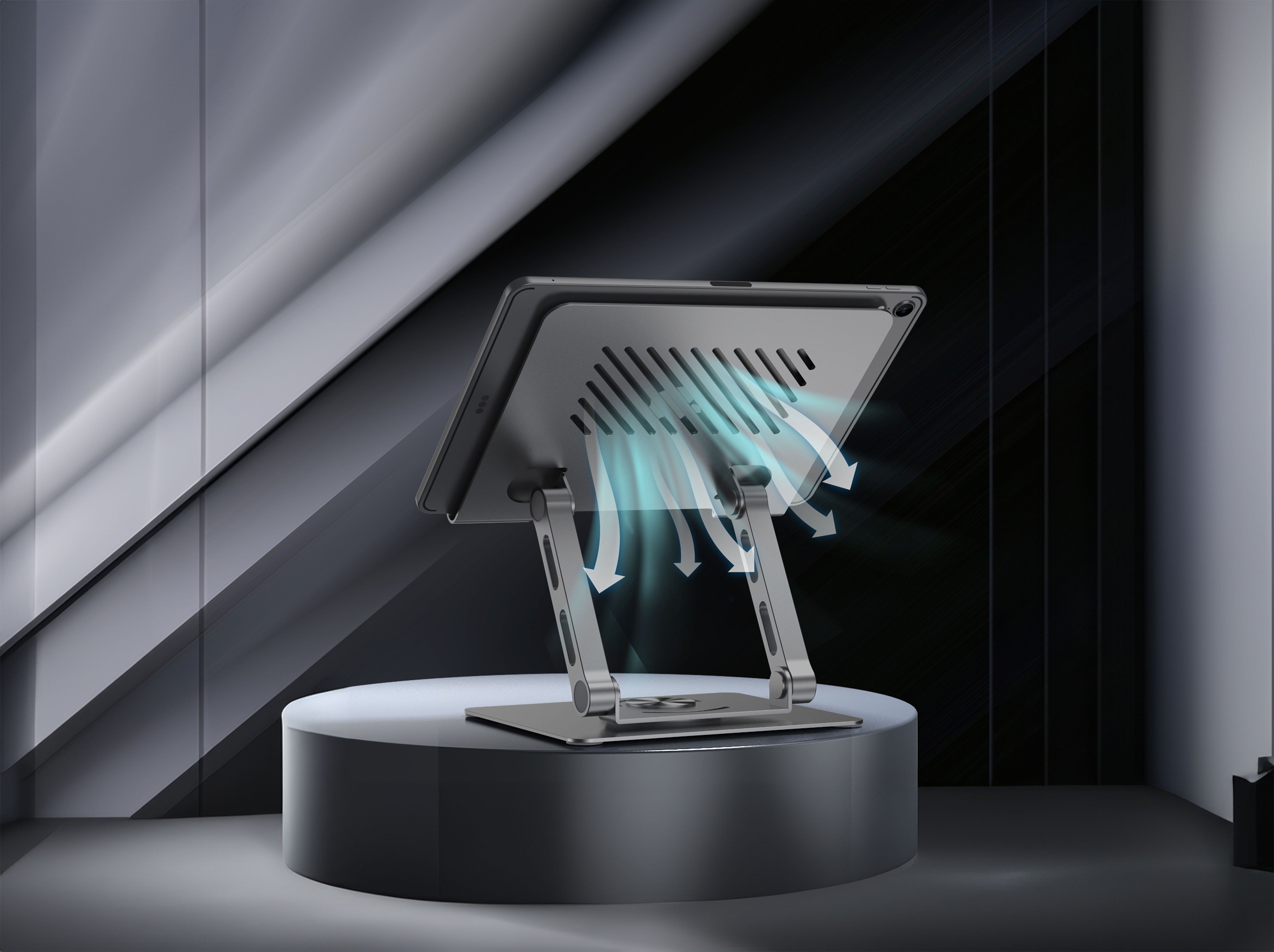 薩摩頓 SAMOTON SDTB-01 鋁合金旋轉平板增高支架