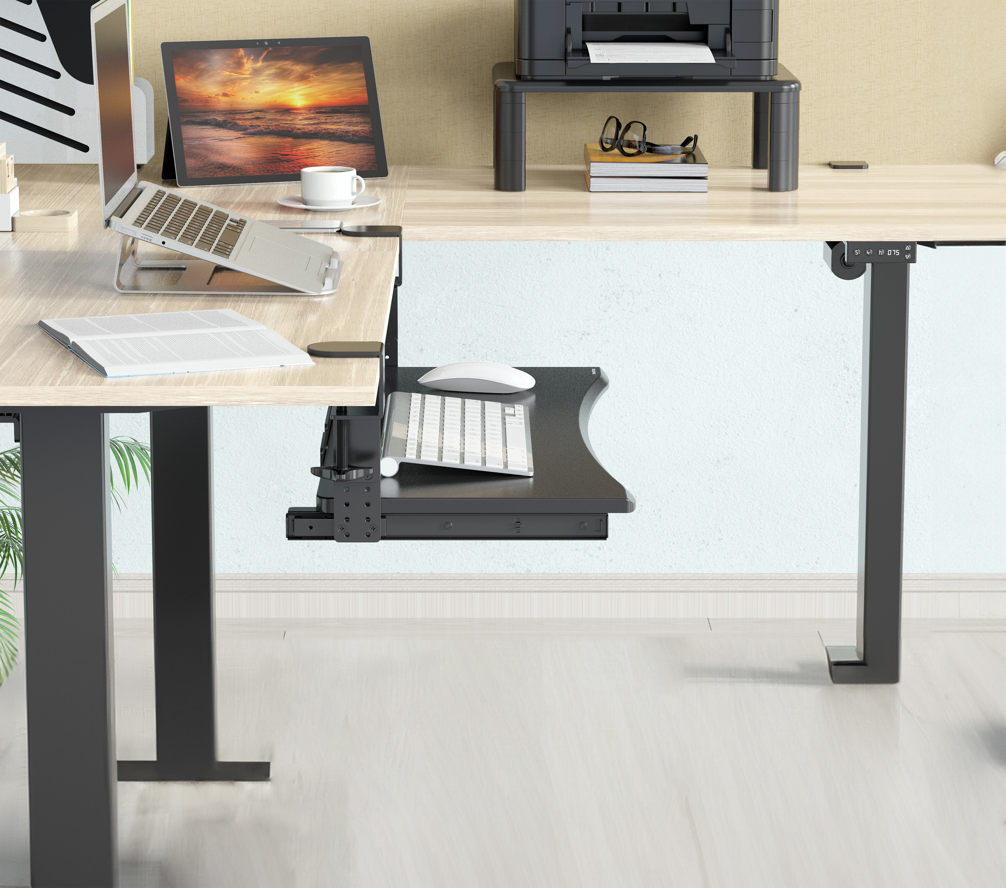 薩摩頓 SAMOTON KB-1 夾式電腦鍵盤托架