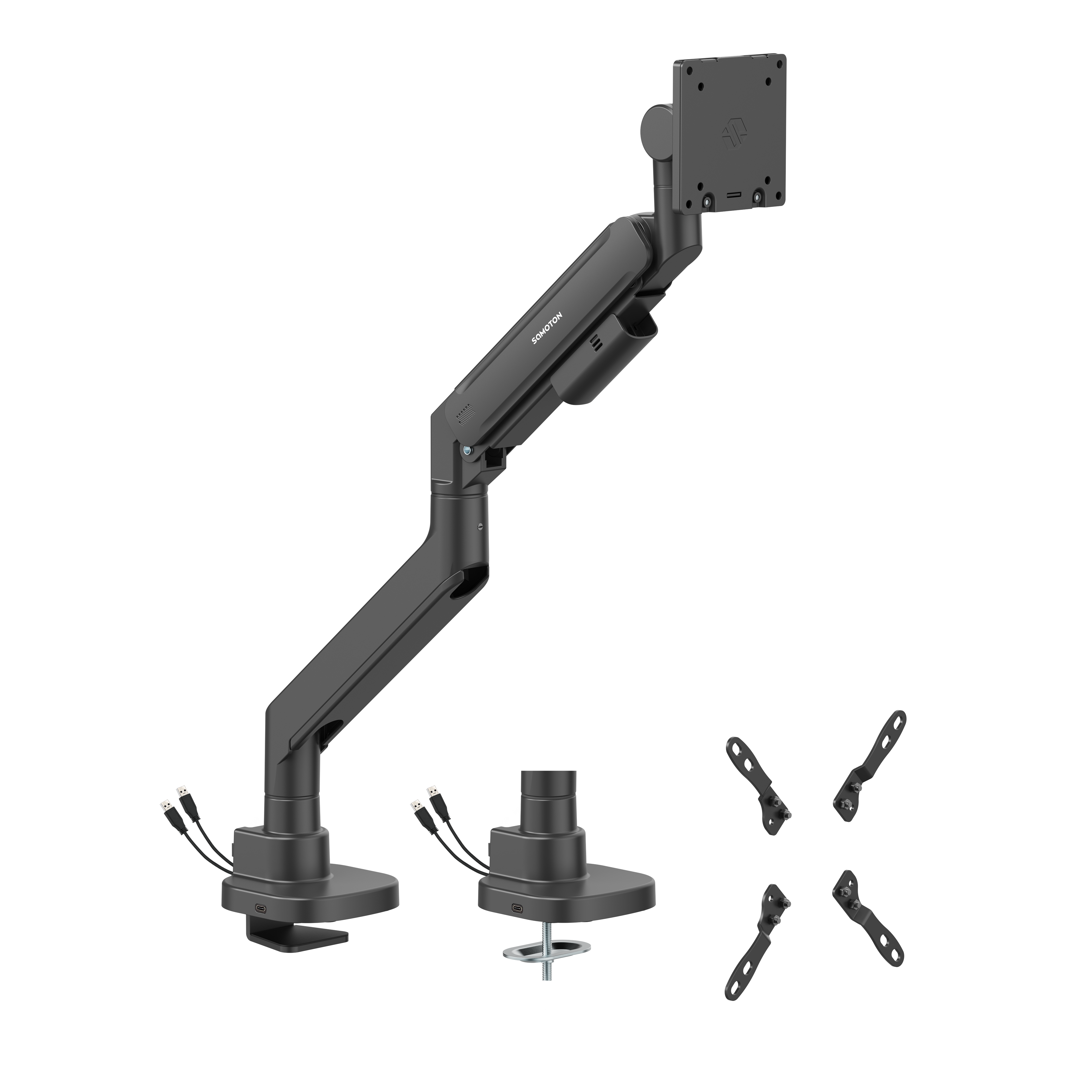 薩摩頓 SAMOTON SIGMA系列 MO-14-S1 氣壓式超高承重螢幕支架