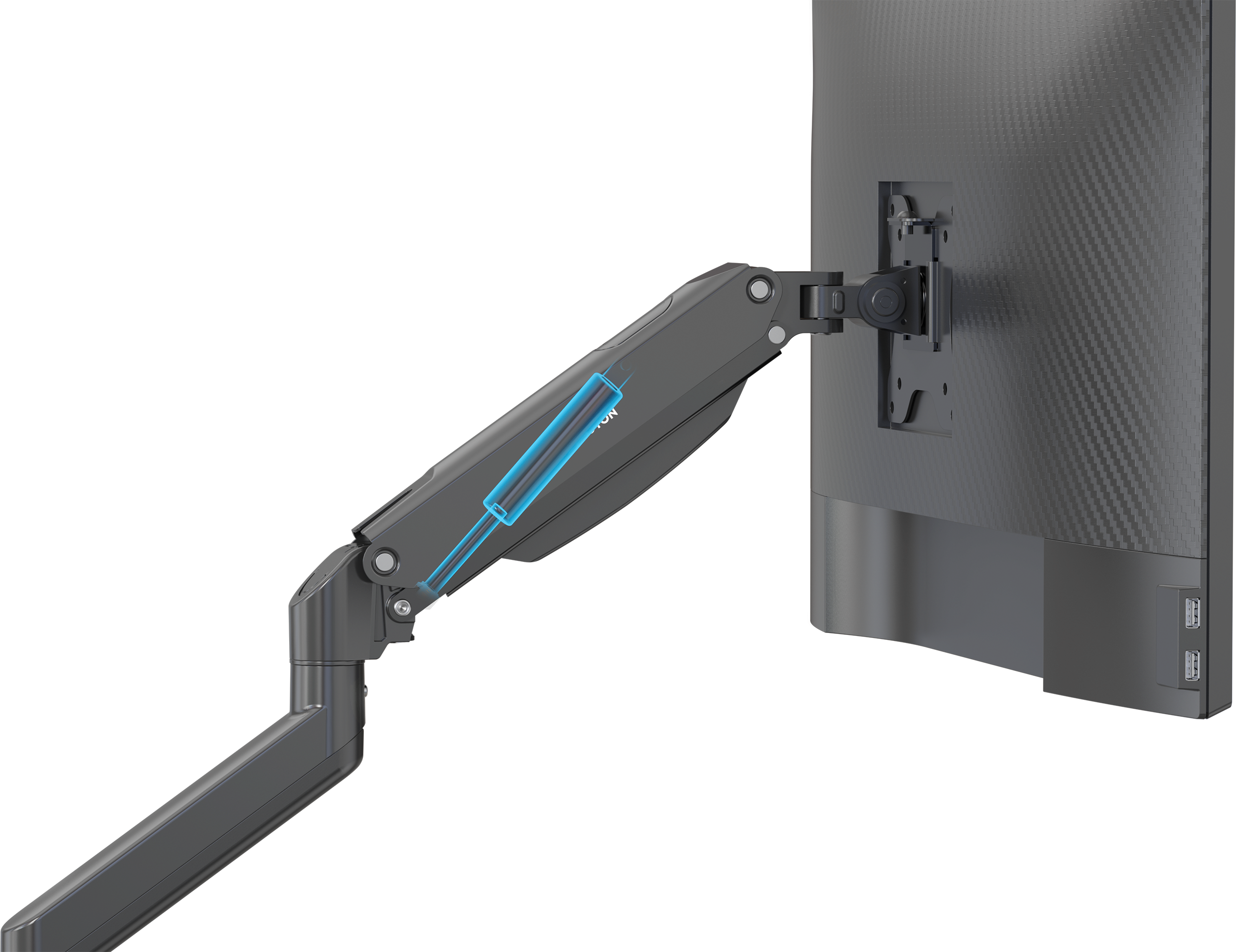 薩摩頓 SAMOTON MVO-5-1S 氣壓式螢幕支架