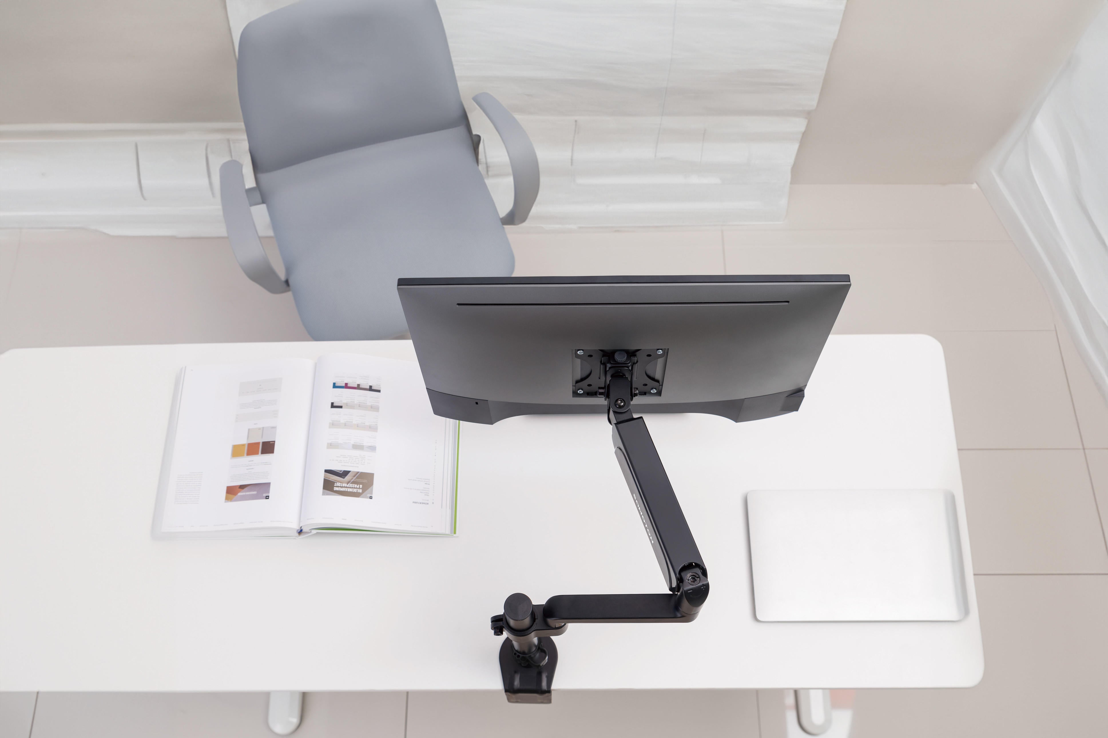 薩摩頓 SAMOTON MO-7-S1 中柱氣壓式螢幕支架