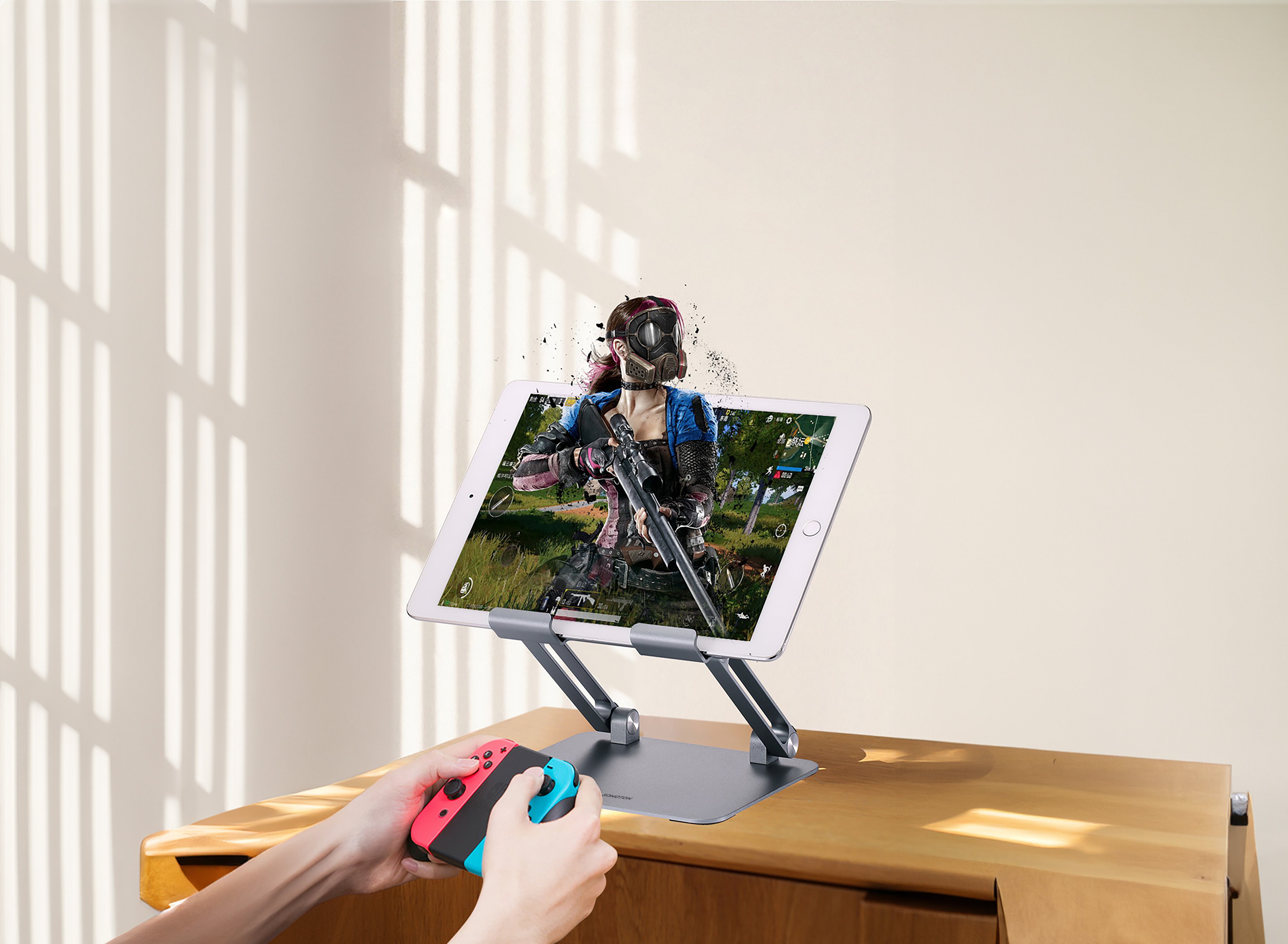 薩摩頓 SAMOTON SDTB-03 鋁合金手機平板散熱增高支架